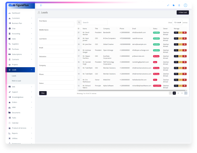 Create Contract Record